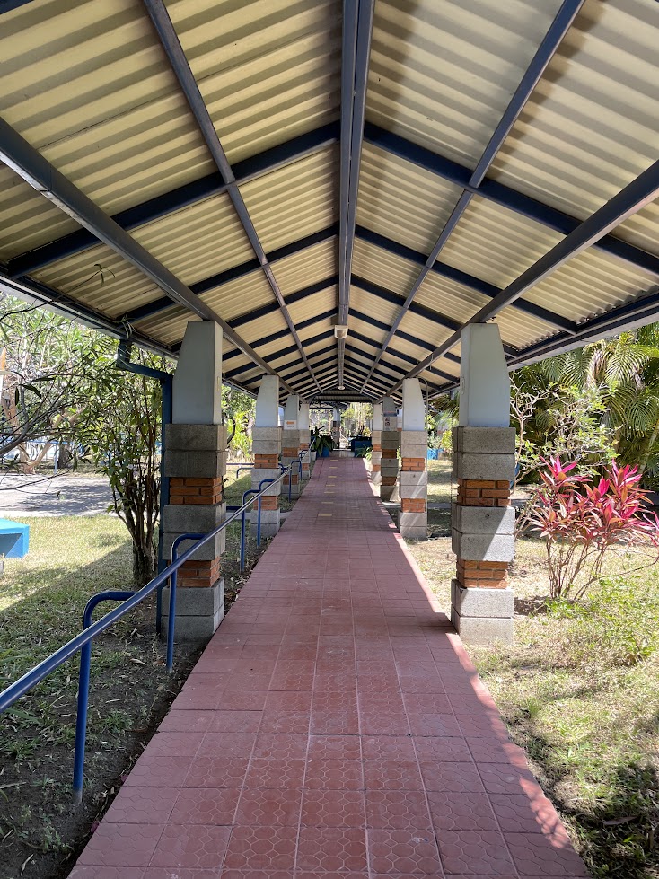 Hallway in the senior center